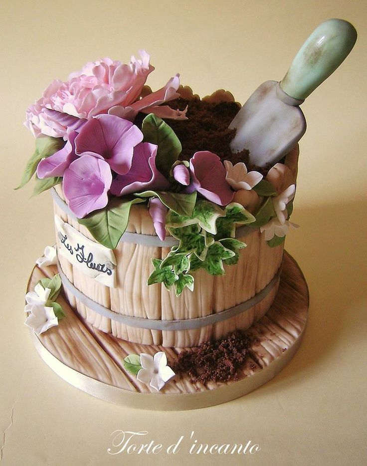 Flower Garden Cake Ideas