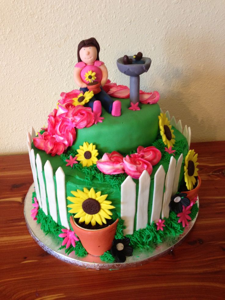 Flower Garden Cake