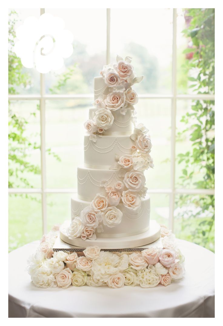 Flower Wedding Cake Flower Wedding Cake