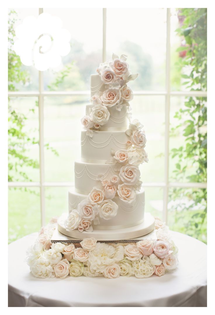 Flower Wedding Cake