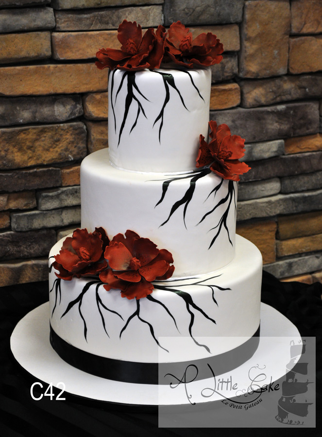 Fondant Wedding Cakes