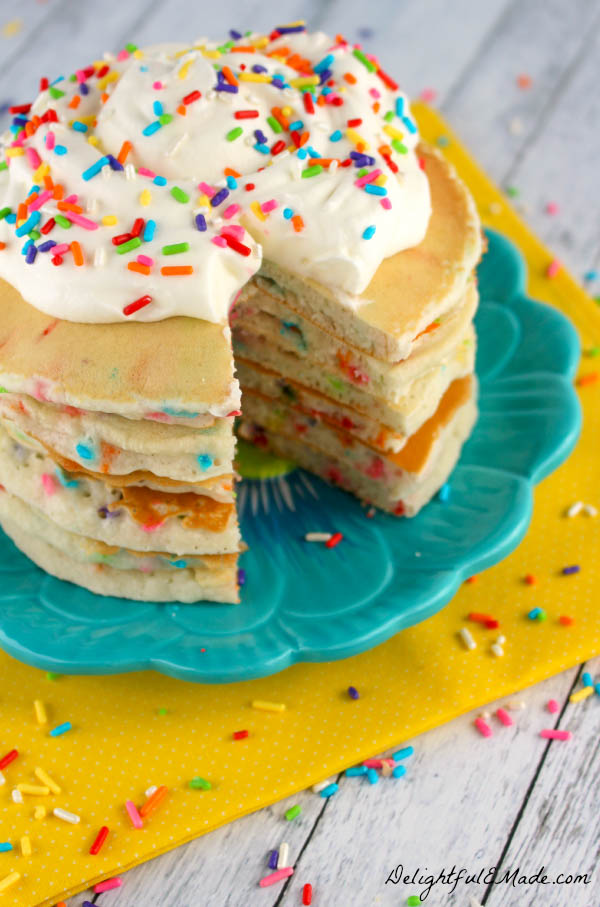 Funfetti Birthday Pancakes