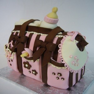 Girl Baby Shower Cake Diaper Bag Girl Baby Shower Cake Diaper Bag