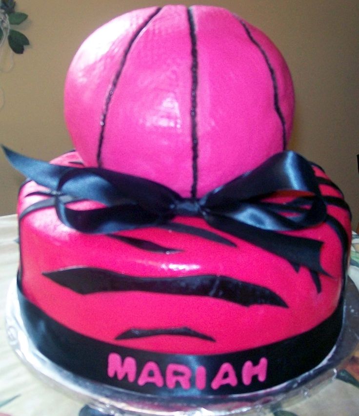 Girls Basketball Birthday Cake Ideas