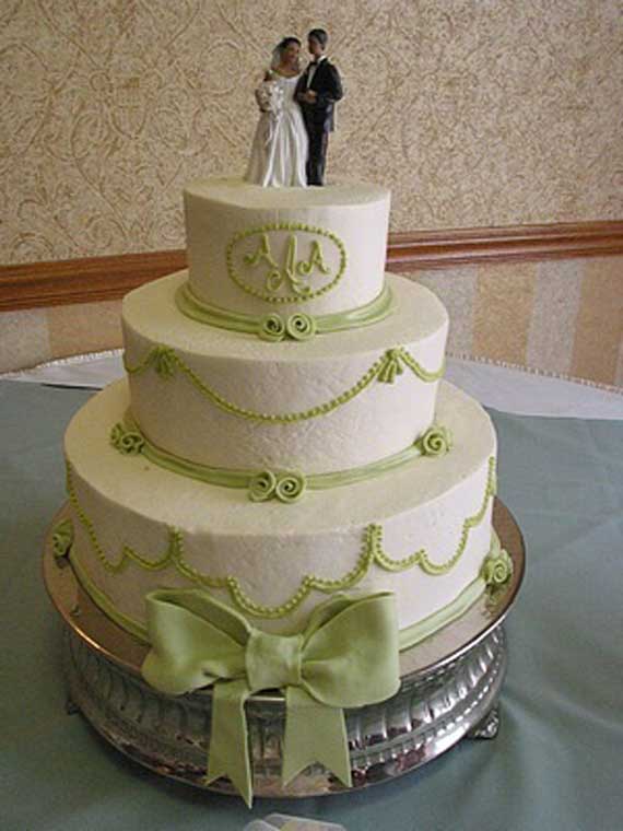 Green Wedding Cake Ideas