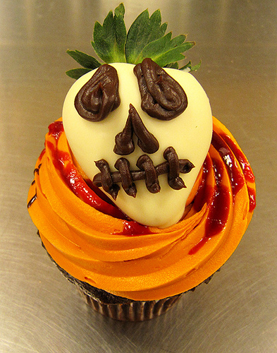 Halloween Chocolate Covered Strawberries