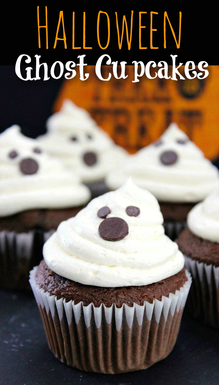 Halloween Ghost Cupcakes Halloween Ghost Cupcakes