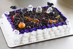 Halloween Sheet Cake Halloween Sheet Cake