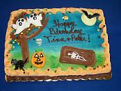 Halloween Sheet Cake