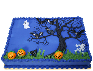 Halloween Sheet Cake