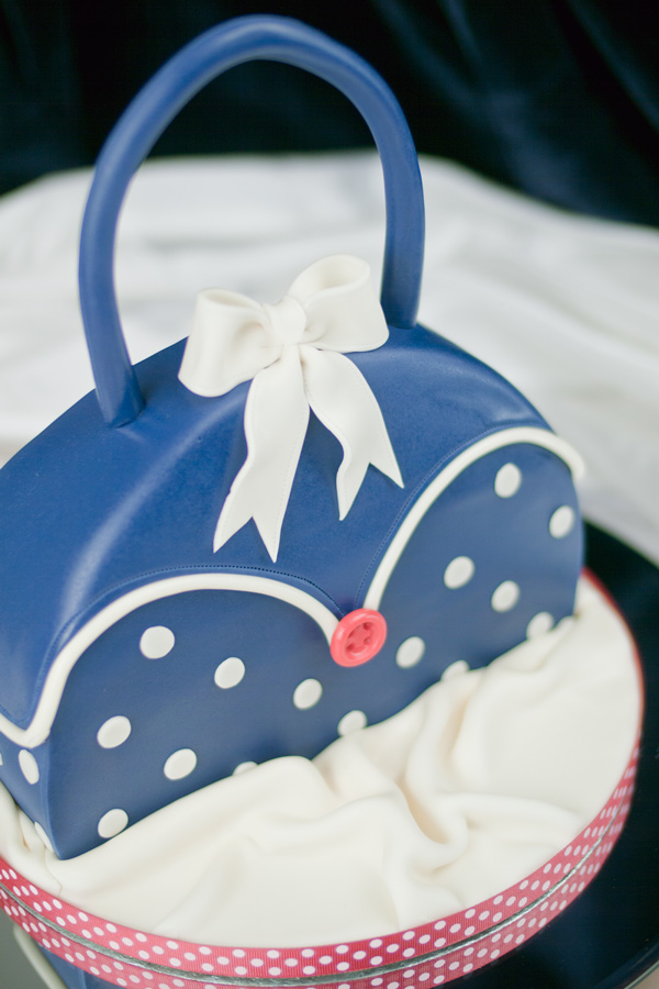 Handbag Polka Dot Cake