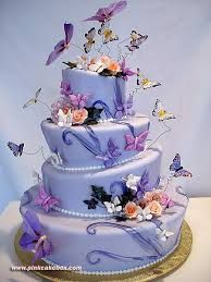 Happy Birthday Butterfly Cake