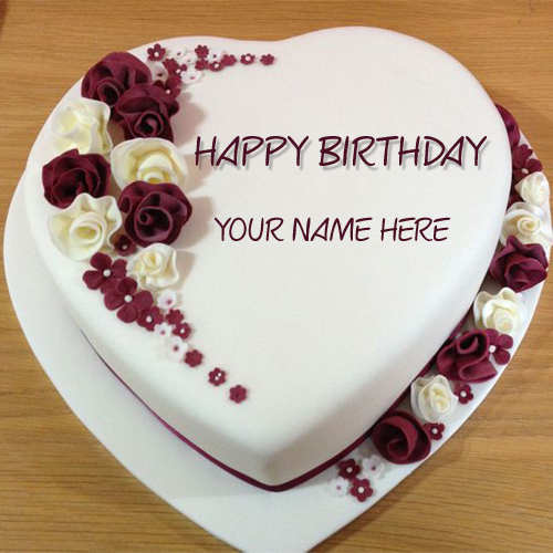 Happy Birthday Cake with Name