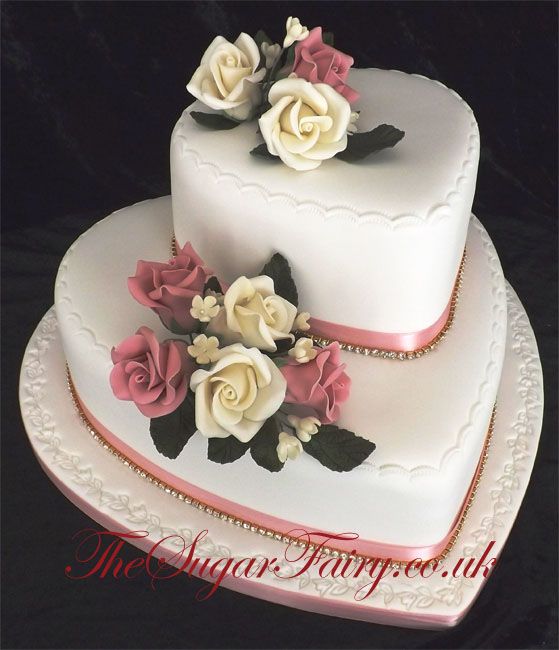 Heart Shaped Wedding Cake Heart Shaped Wedding Cake