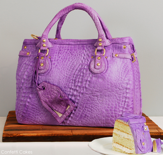 How to Make Designer Handbag Cakes