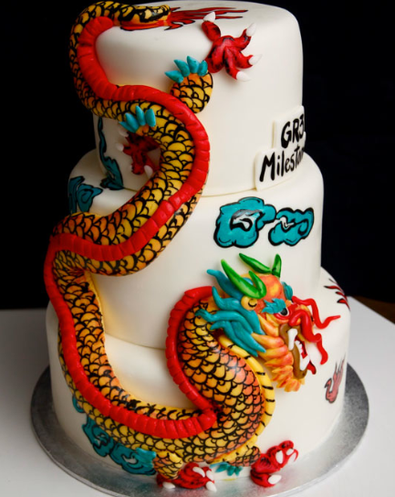 Japanese Dragon Cake
