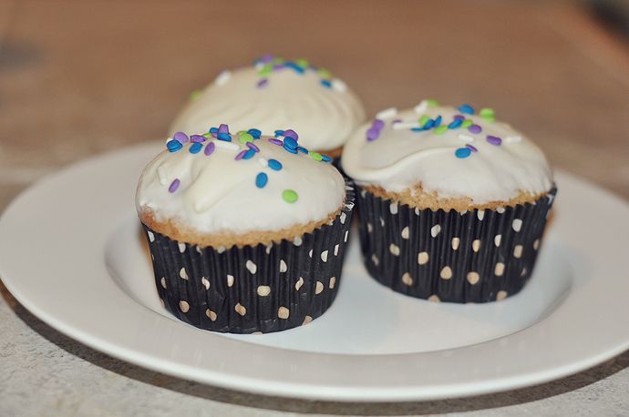 King Cake Cupcakes