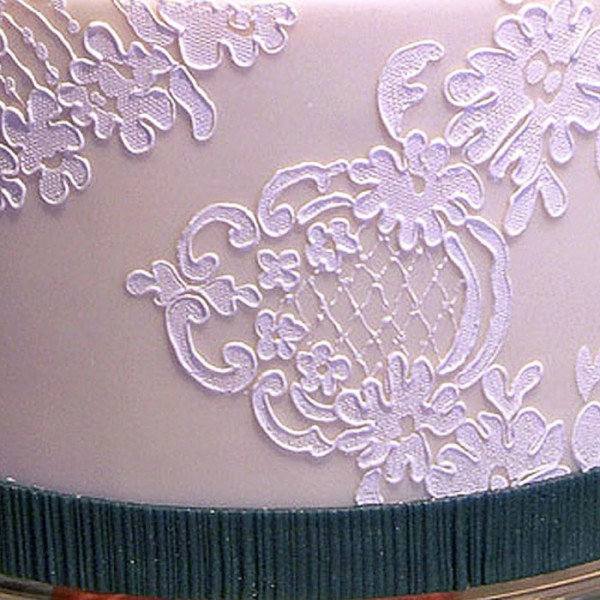 11 Photos of Lace Stenicls For Cakes Printable