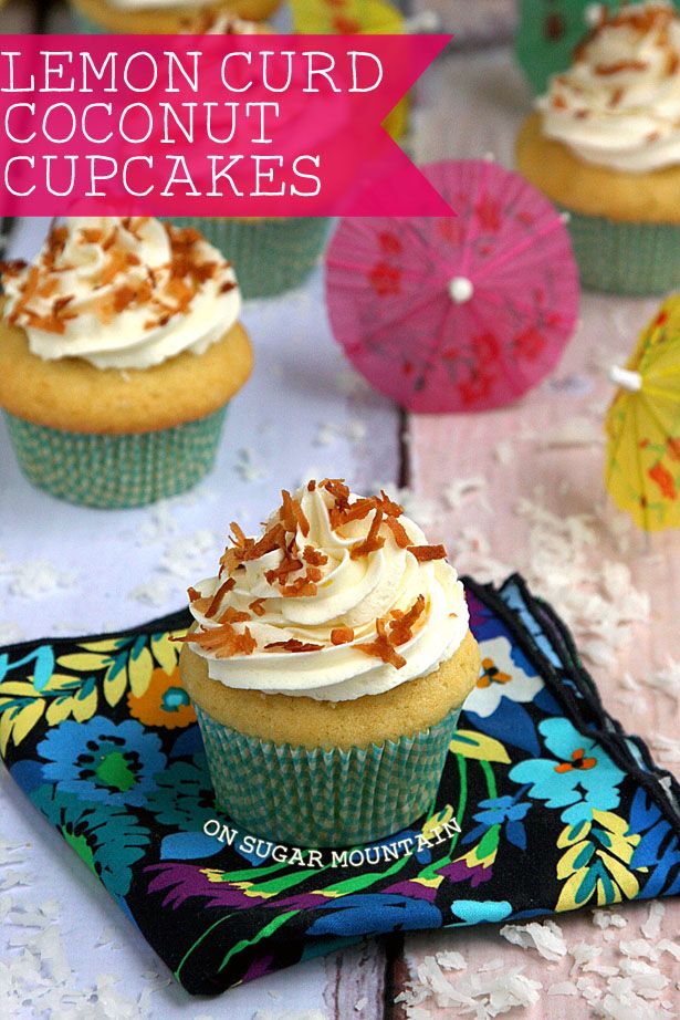 Lemon Coconut Cupcakes