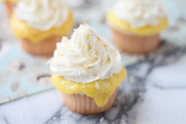 Lemon Coconut Cupcakes