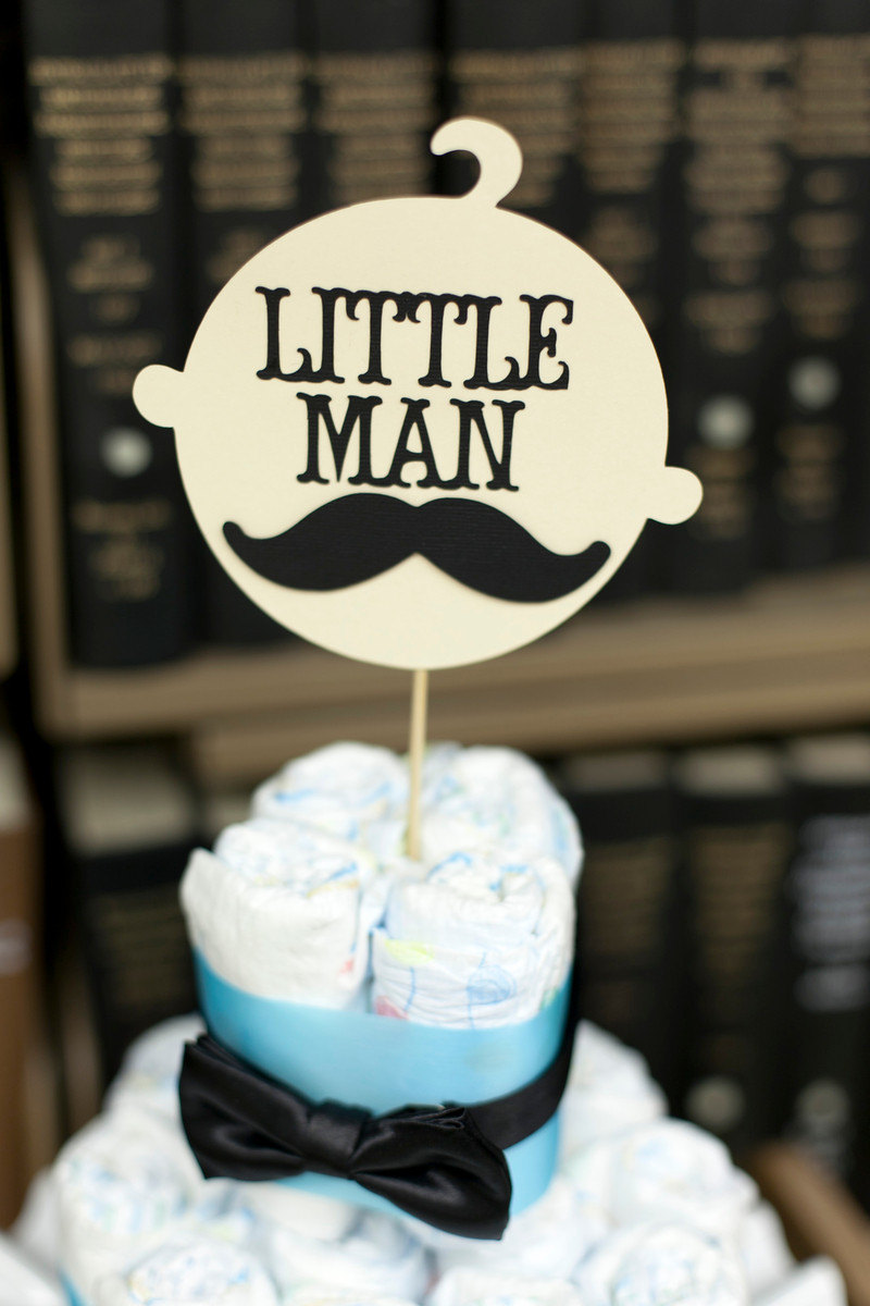 Little Man Baby Shower Diaper Cake Little Man Baby Shower Diaper Cake