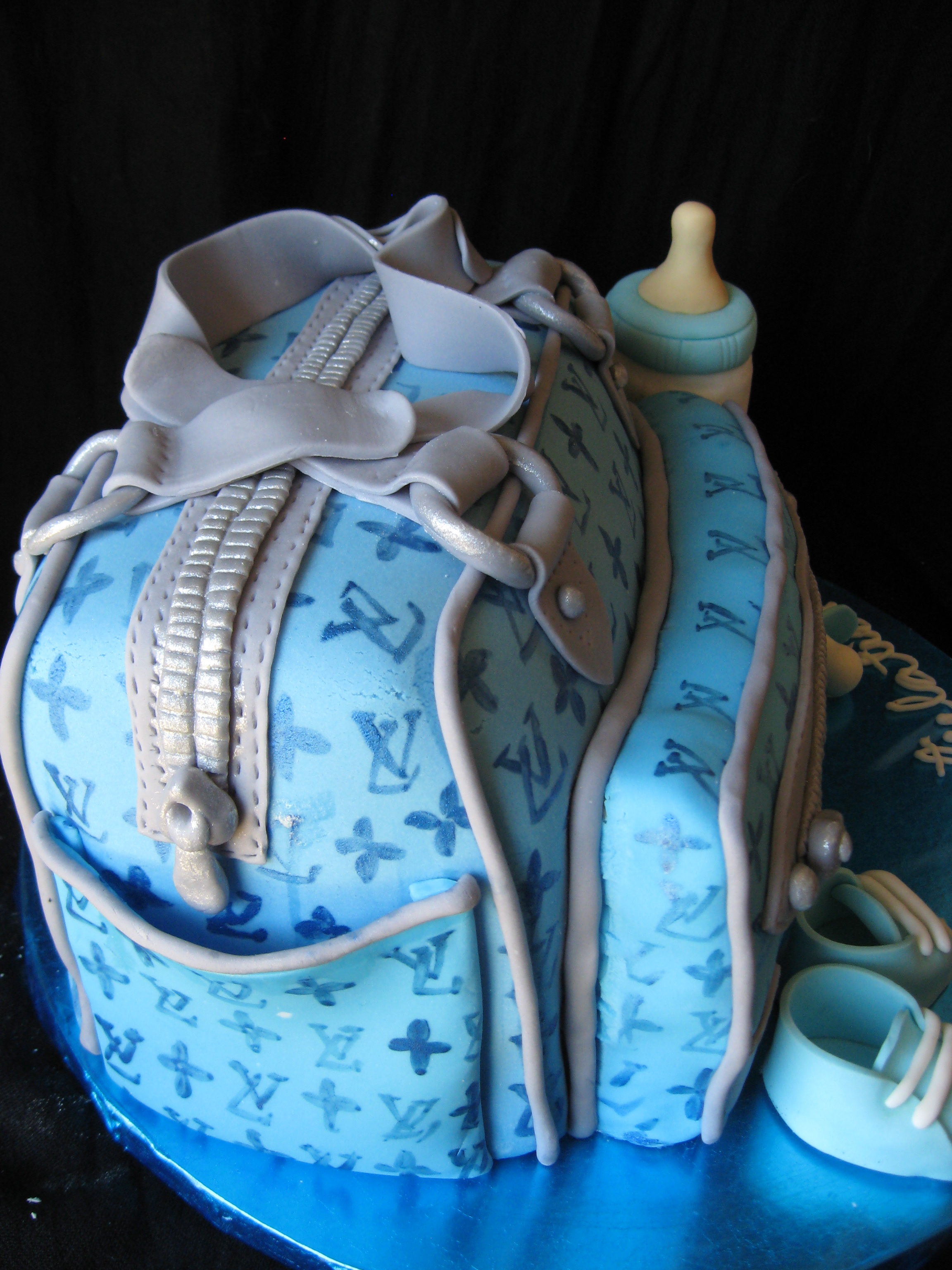 Louis Vuitton Diaper Bag Cake Louis Vuitton Diaper Bag Cake