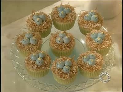 Martha Stewart Bluebird Cupcakes