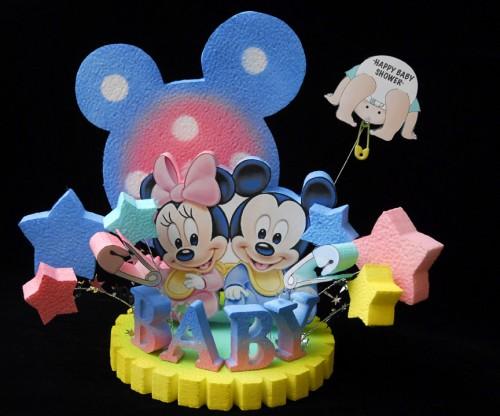 Mickey and Minnie Mouse Baby Shower Cake Mickey and Minnie Mouse Baby Shower Cake