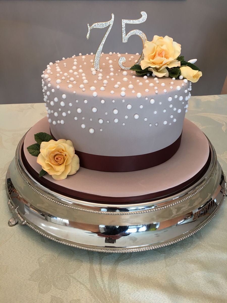 Mom 75th Birthday Cake Ideas Mom 75th Birthday Cake Ideas