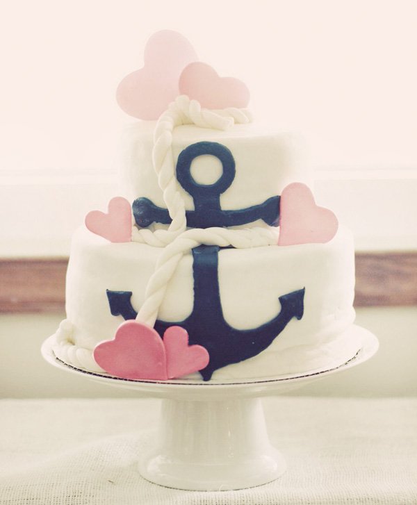 Nautical Theme Birthday Party Cake Nautical Theme Birthday Party Cake