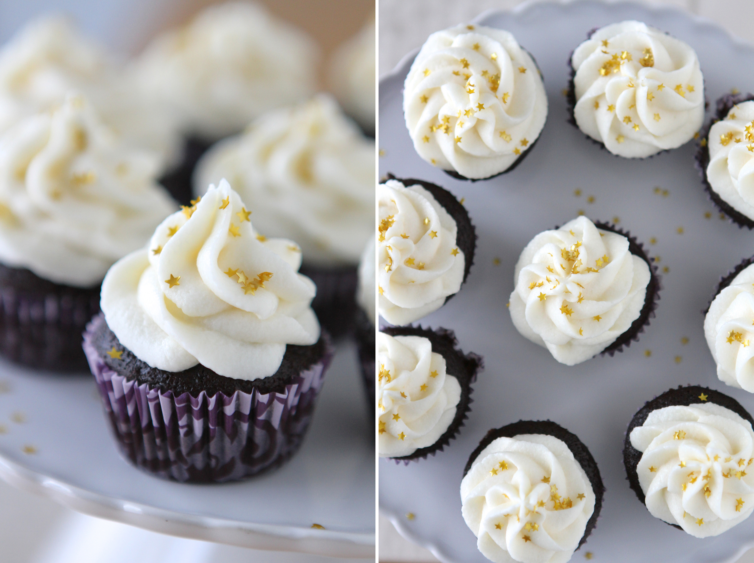 New Year's Eve Cupcakes