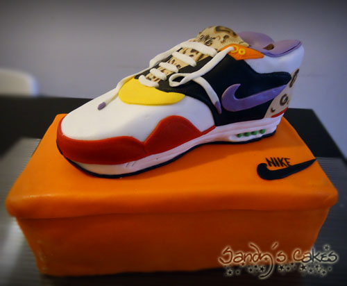 Nike Shoe Cake