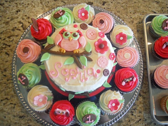 Owl Baby Shower Cake Owl Baby Shower Cake