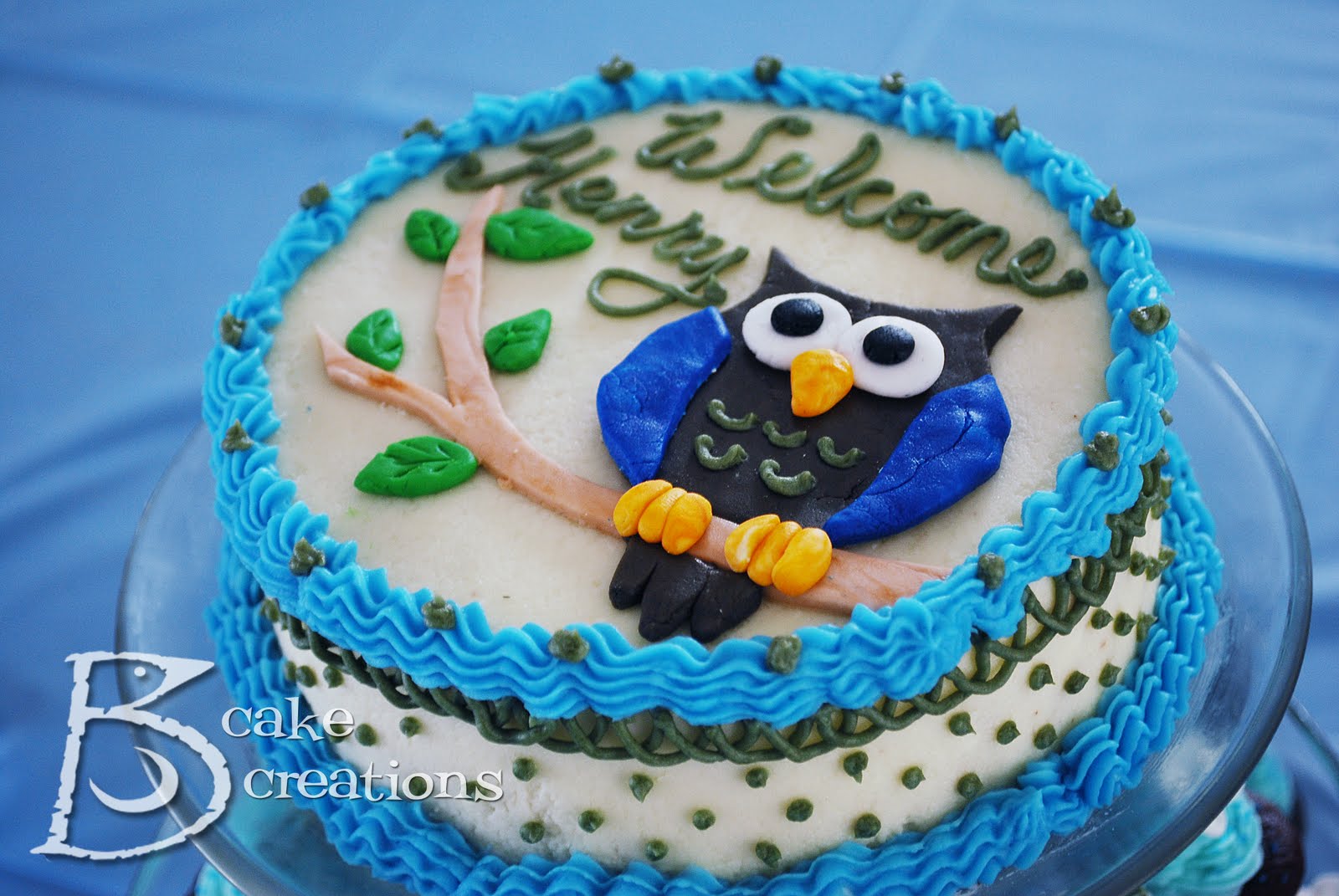 Owl Cake Decoration