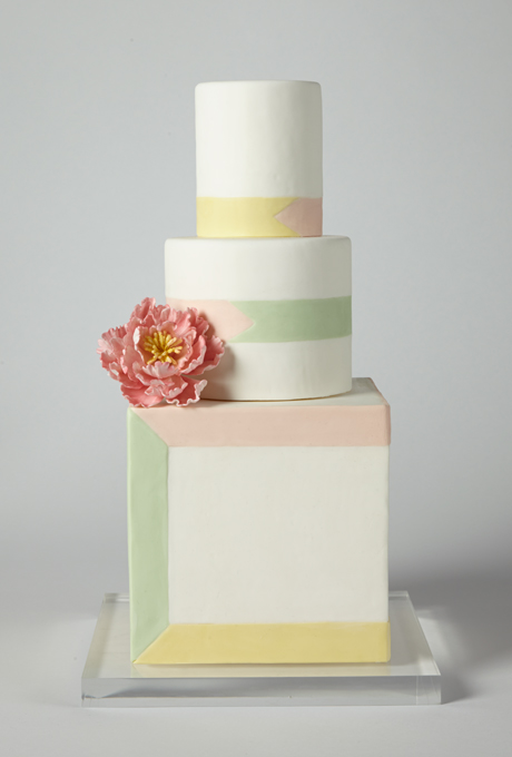 Pastel Wedding Cake