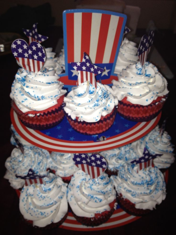 Patriotic Cupcakes