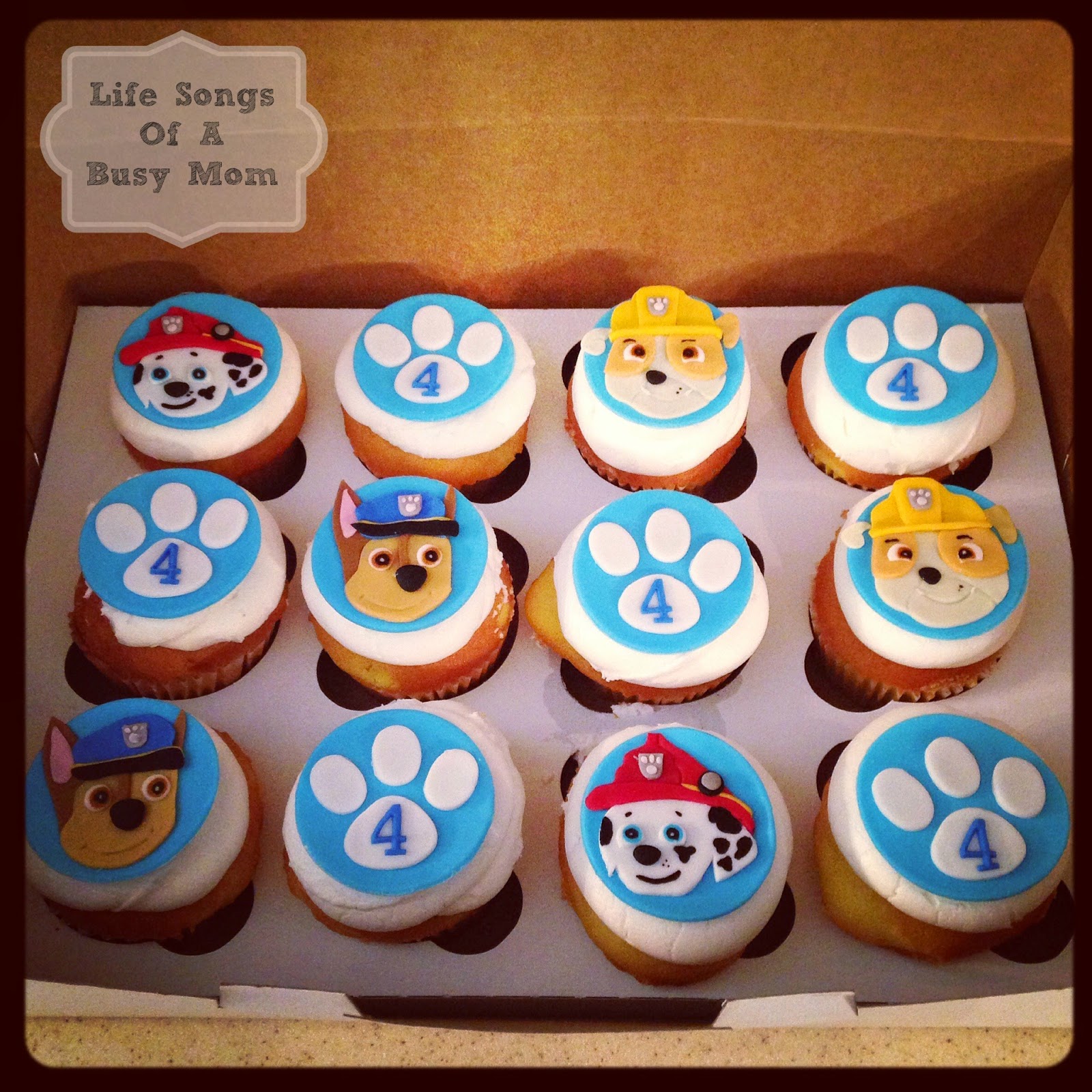 PAW Patrol Birthday Cake Cupcake