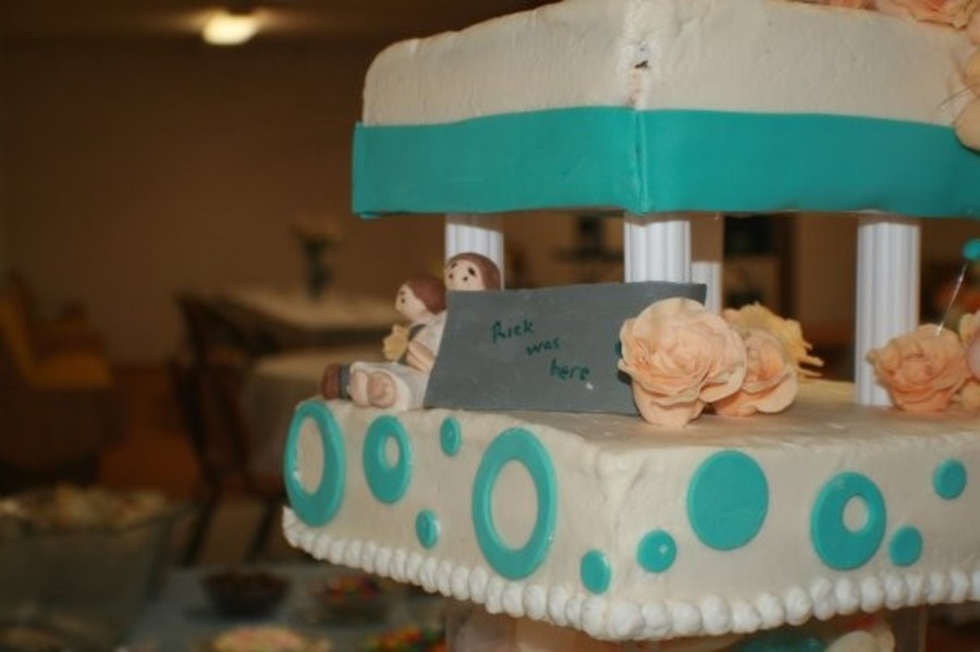 Peach and Teal Wedding Peach and Teal Wedding