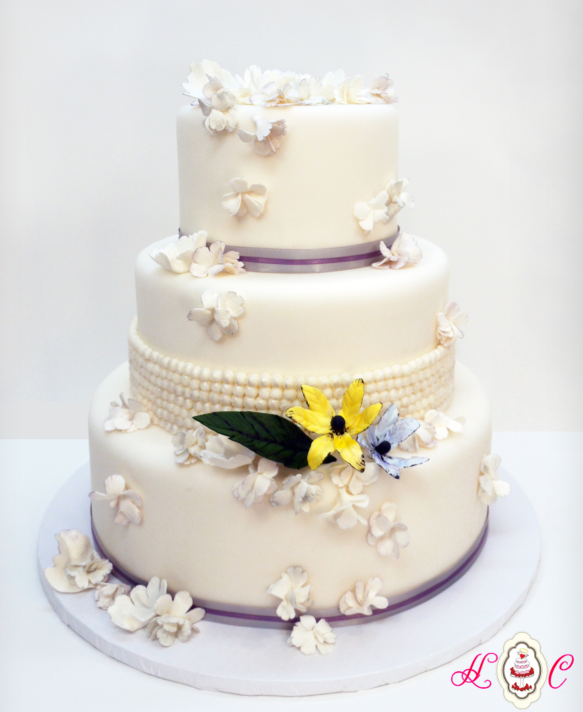 Pearl Wedding Cake