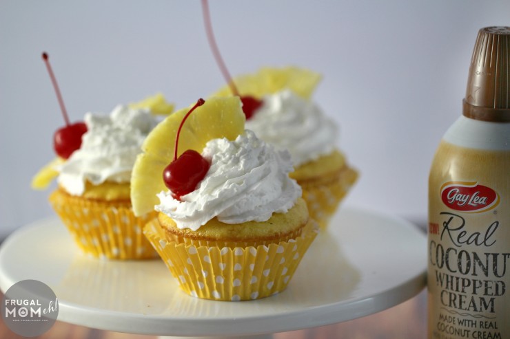 Pina Colada Cupcakes