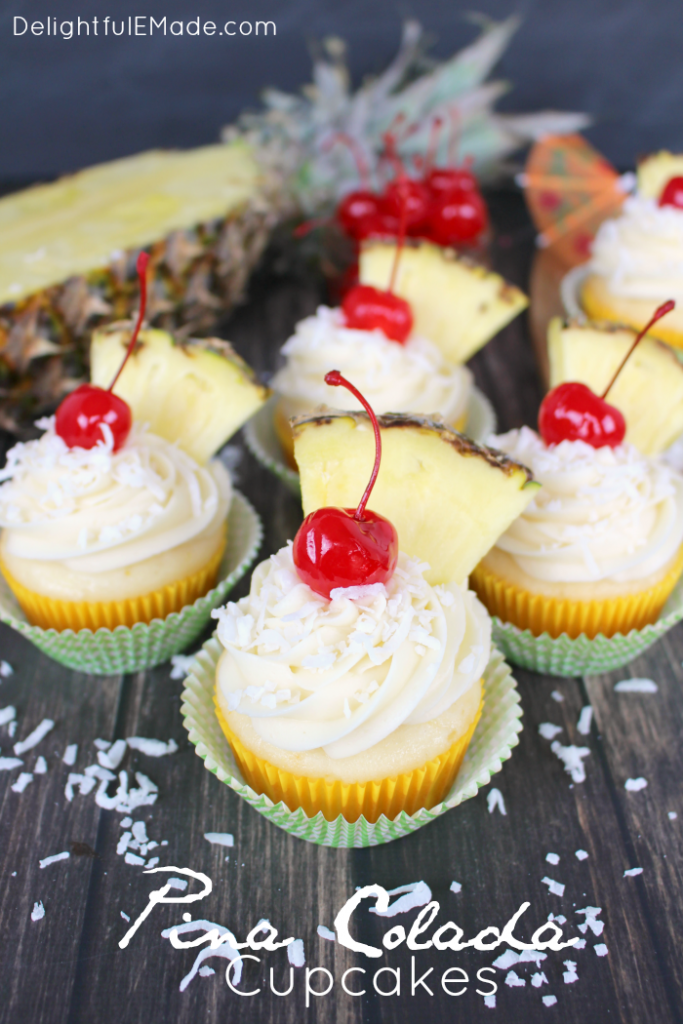 Pina Colada Cupcakes Pina Colada Cupcakes