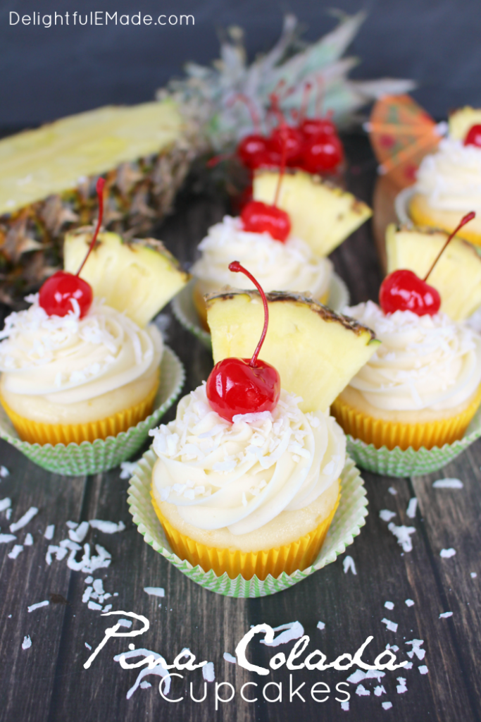 Pina Colada Cupcakes