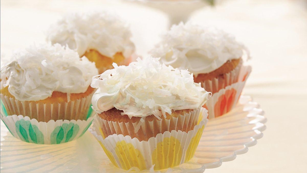 Pina Colada Cupcakes