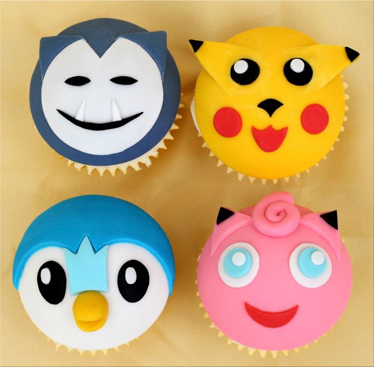9 Photos of Pokemon Cookie Cupcakes 9 Photos of Pokemon Cookie Cupcakes