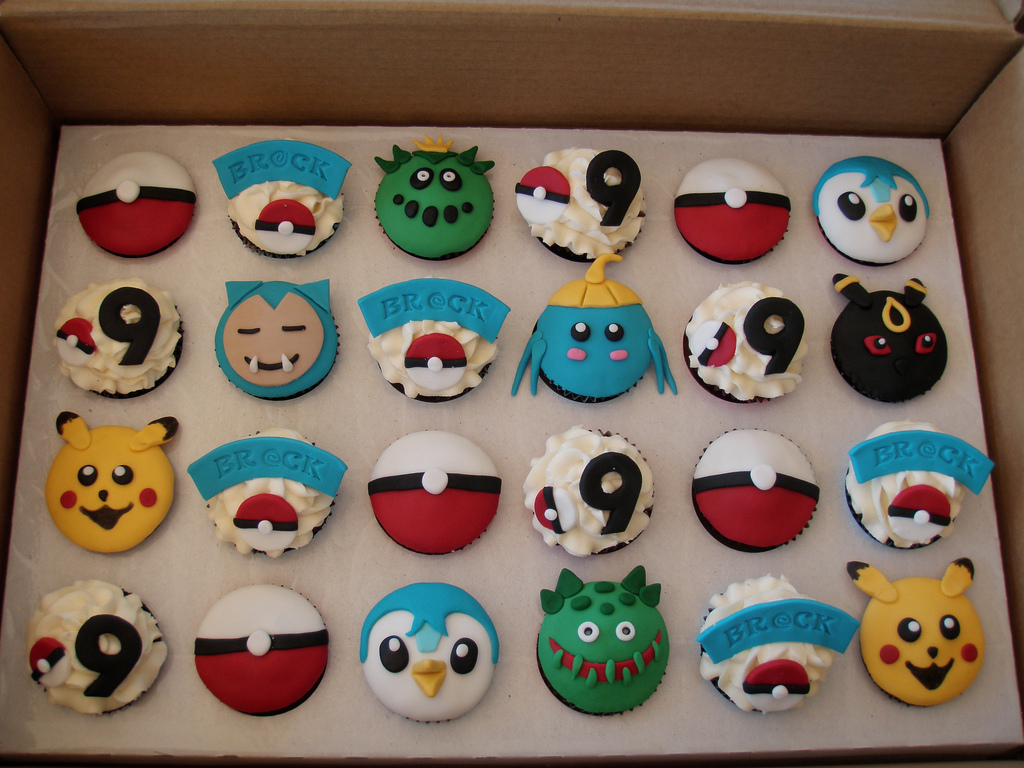 Pokemon Cupcakes