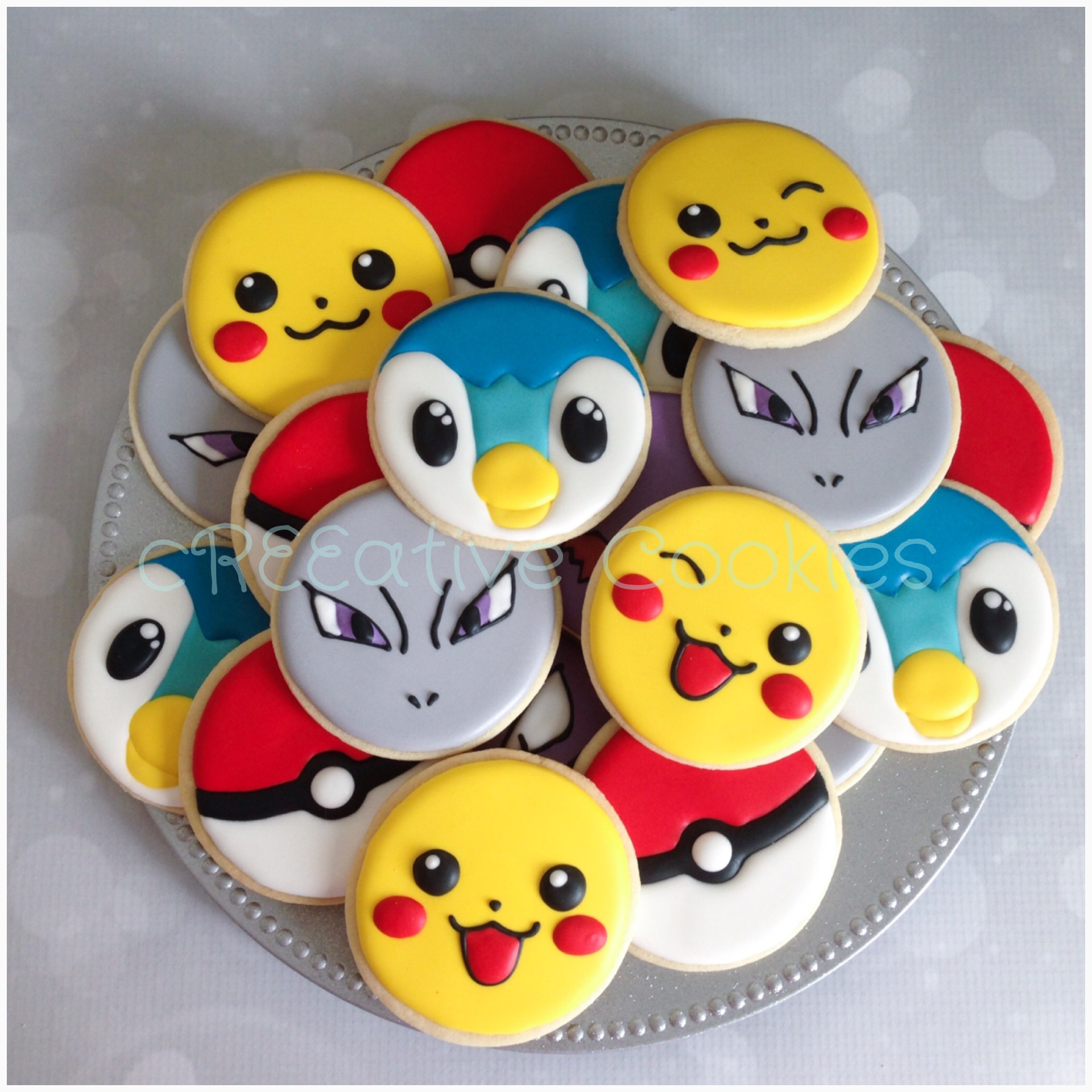 Pokemon Pikachu Sugar Cookies