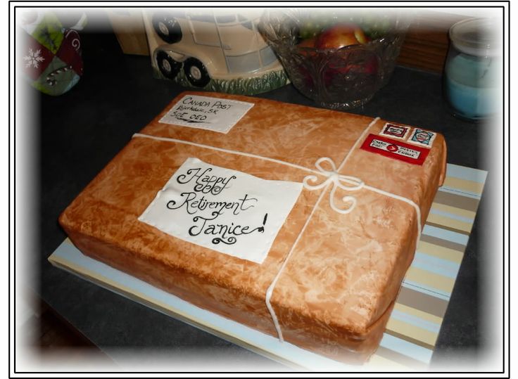 Postal Retirement Cake Postal Retirement Cake