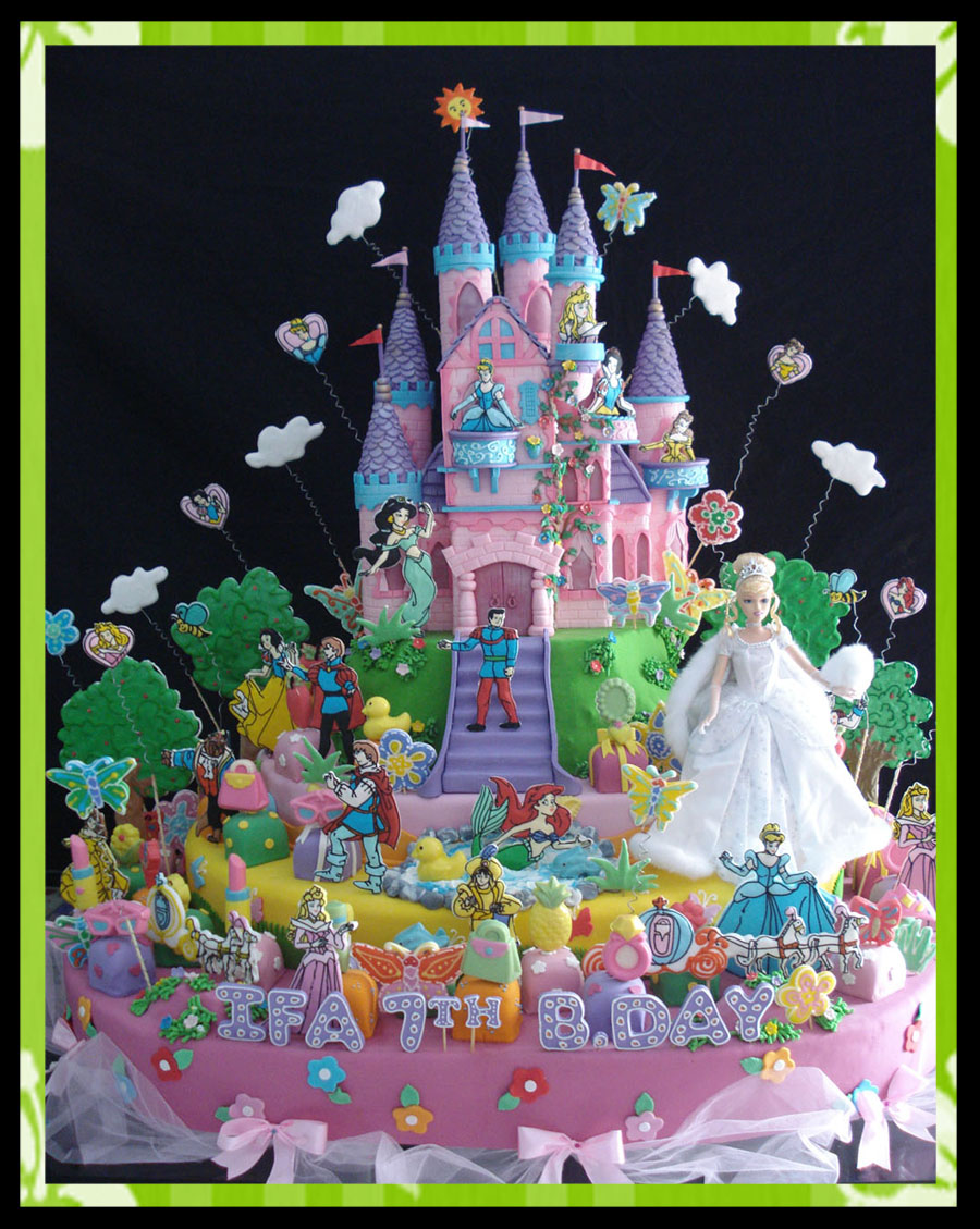 Princess Birthday Cakes Kids