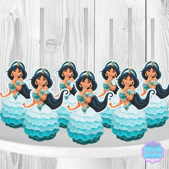 Princess Jasmine Cake Pops