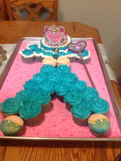 Princess Jasmine Cupcake Cake